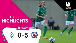 SV Werder Bremen - 1. FFC Turbine Potsdam | Highlights FLYERALARM Frauen-Bundesliga