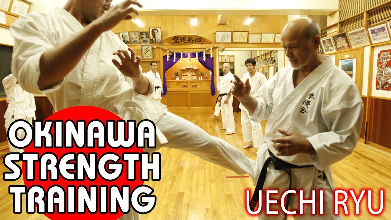 UECHI RYU - STRENGTH TRAINING By SHINJO KIYOHIDE !! - YouTube