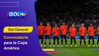Convocatoria Colombia Copa América, con Luis Díaz