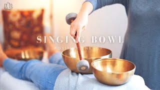 ♫ 乾淨無廣告 ♫ 100分鐘頌缽冥想~ 療癒放鬆 \u0026 正能量 ~ 100min Tibetan Singing Bowl - Positive Energy