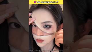 Top Amazing Facts | These Makeups Are Crazy #facts #ytshorts #india #shorts