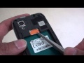 Samsung Galaxy Ace: How to Remove SIM Card