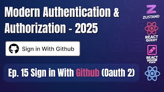 Part 15: Sign In with GitHub (OAuth 2) - React Authentication & Authorization