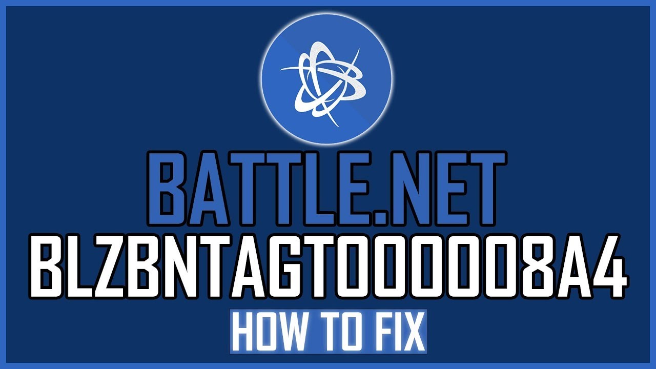 How To Fix Battle.net BLZBNTAGT000008A4 Error? - YouTube