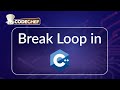 C++ Break Statement