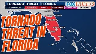 Powerful Weekend Storm To Bring Tornado Threat, Tropical Storm-Like Conditions To Florida