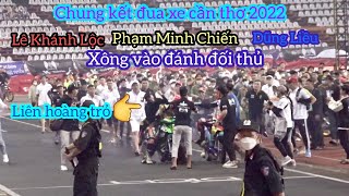 toàn cảnh chung kết đua xe cần thơ 2022/ Phạm Minh Chiến té,cả team Dũng Liều xông vào đánh đối thủ