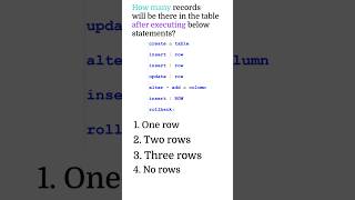 SQL Quiz 8 | SQL Quiz for the day | SQL Tutorial for Beginners |