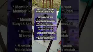 PANTAS SAJA TERNYATA JAMINAN NYA SURGA#shortviral #trending #viralvideo