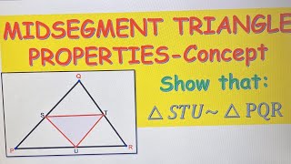Example: Midsegment Triangle properties application
