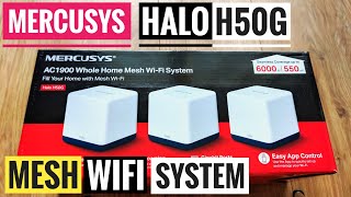 MERCUSYS 💥 Halo H50G 🔥 Mesh WiFi System ✅