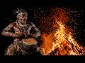 Tribal War Ritual 🔥 African Warriors Dance in Fire | Hypnotic Drums & Battle Chants