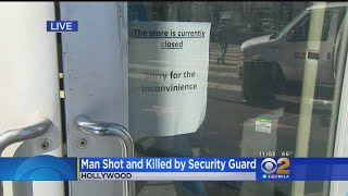 Man Shot, Killed By Security Guard At Walgreens In Hollywood