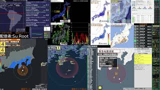 2023/05/22 19:46 新島・神津島近海 M5.1 最大震度4 強震モニタ