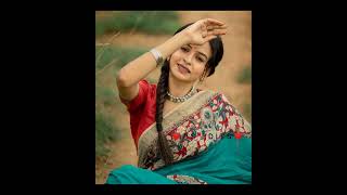 Bakiyalakshmi serial💕 Actress Divya Ganesh in saree❤