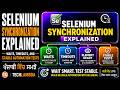 Selenium Synchronization Explained | Waits, Timeouts, and Stable Automation Tests in Punjabi