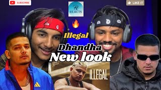 DHANDA NYOLIWALA- Illegal (Official Music Video) CV REACTS