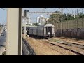 classic emd gt26 hcw 2a 060dm10 exiting algiers to bouira خروج قطار من الجزائر العاصمة نحو البويرة