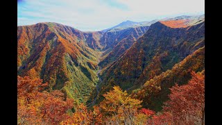 JG☆☆☆☆8K HDR 秋田 鳥海山 鉾立の紅葉 Akita,Chokaisan,Hokotate in Autumn