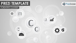 Creative Cluster - Prezi template