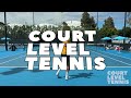 denis shapovalov court level practice 2024 groundstrokes u0026 serves 4k 60fps