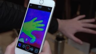 This accessory turns your phone into a thermal camera