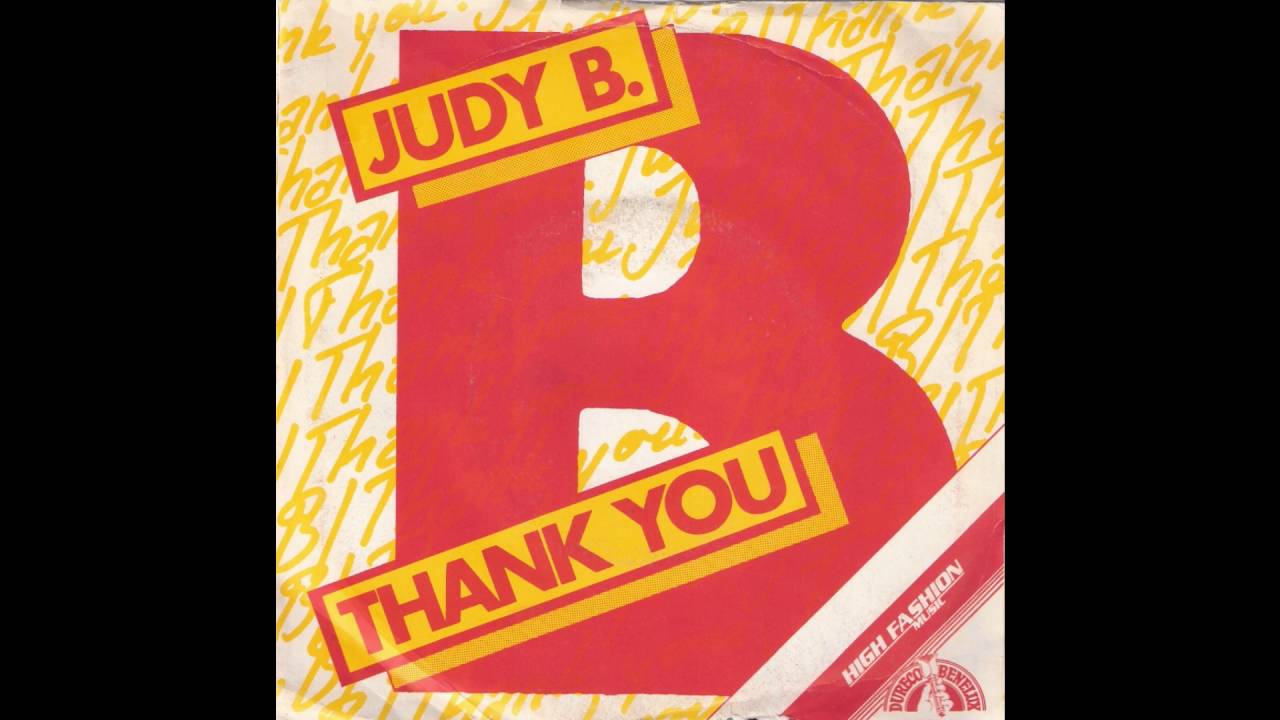 Judy B. - Thank You (1982) - YouTube