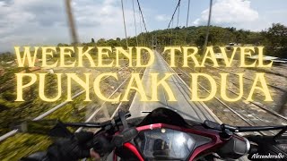 Lewat Jembatan Gantung Jalur Puncak Dua | Part 1 | AEROX