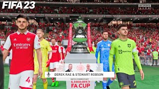 FIFA 23 | Arsenal vs Manchester United - The Emirates FA Cup - Gameplay