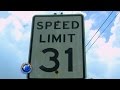 Weird Speed Limits