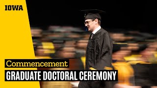 Graduate Doctoral Commencement - December 19, 2025