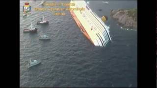 Video: Costa Concordia auf Grund