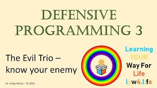 Defensive Programming 3