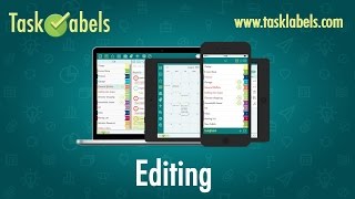 TaskLabels Tutorial Screencast: Editing