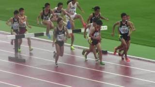 2017 第71回新潟県陸上競技選手権大会　男子3000mSC　決勝