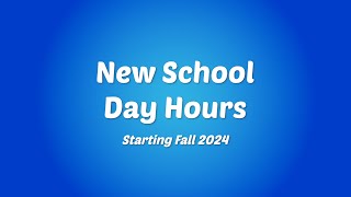Update to LCS School Day Hours