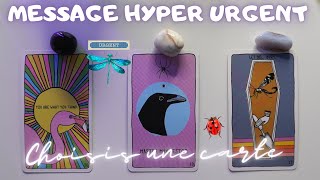 MESSAGE HYPER ● URGENT ⇢💫CHOISIS UNE CARTE