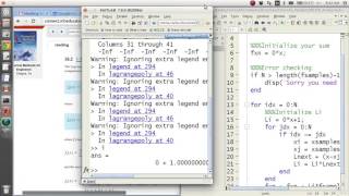 MATLAB Help - Automatic Lagrange Polynomials