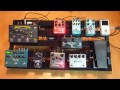 pedalboard demo for ambient guitar u0026 rock pedaltrain pro update 10 02 15