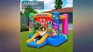 AirMyFun Inflatable Bounce House,Bouncy Castle with Air Blower,Bouncy House for review