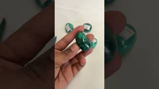 Natural Malachite Tumbled Stones #best #malachite #stone #youtubeshorts #shorts #youtube #video