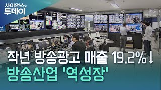 작년 방송광고 매출 19.2%↓...방송산업 '역성장' / YTN 사이언스