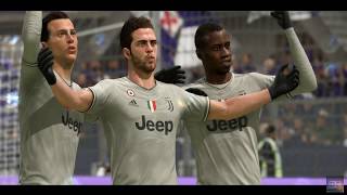 Serie A Round 14 | Game Highlights | Fiorentina VS Juventus | 2nd Half | FIFA 19