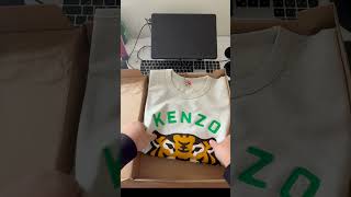 UNBOXING KENZO SWEATSHIRT