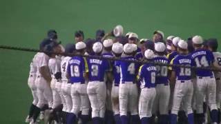 2016.7.17福岡ボーイズ/スラッガーズ円陣糸島ボーイズとコラボ