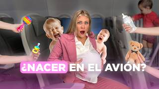 Esto PASA si NACE un BEBÉ en EL AVIÓN