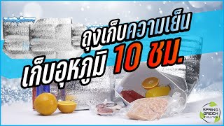 🧊ถุงเก็บความเย็น-ร้อน เก็บอุณหภูมิ นาน 10 ชั่วโมง  ราคาถูก!!!!