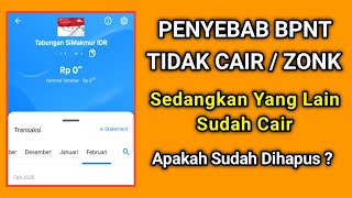 PENYEBAB BPNT 600 RB TIDAK CAIR ATAU SALDO NOL | INFO PKH BPNT HARI INI