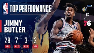Jimmy Butler SHOWS OUT In 76ers Home Debut | November 16, 2018