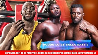 Gora Sock sort de sa réserve et donne sa position sur le combat Balla Gaye vs Modou Lô